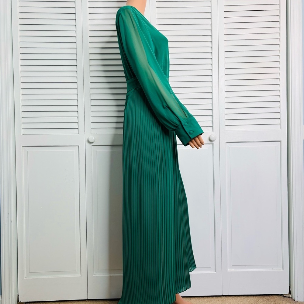 ZARA Green Pleated Jumpsuit Size XXL❗️PRICE IS FIRM❗️ - Picture 7 of 12